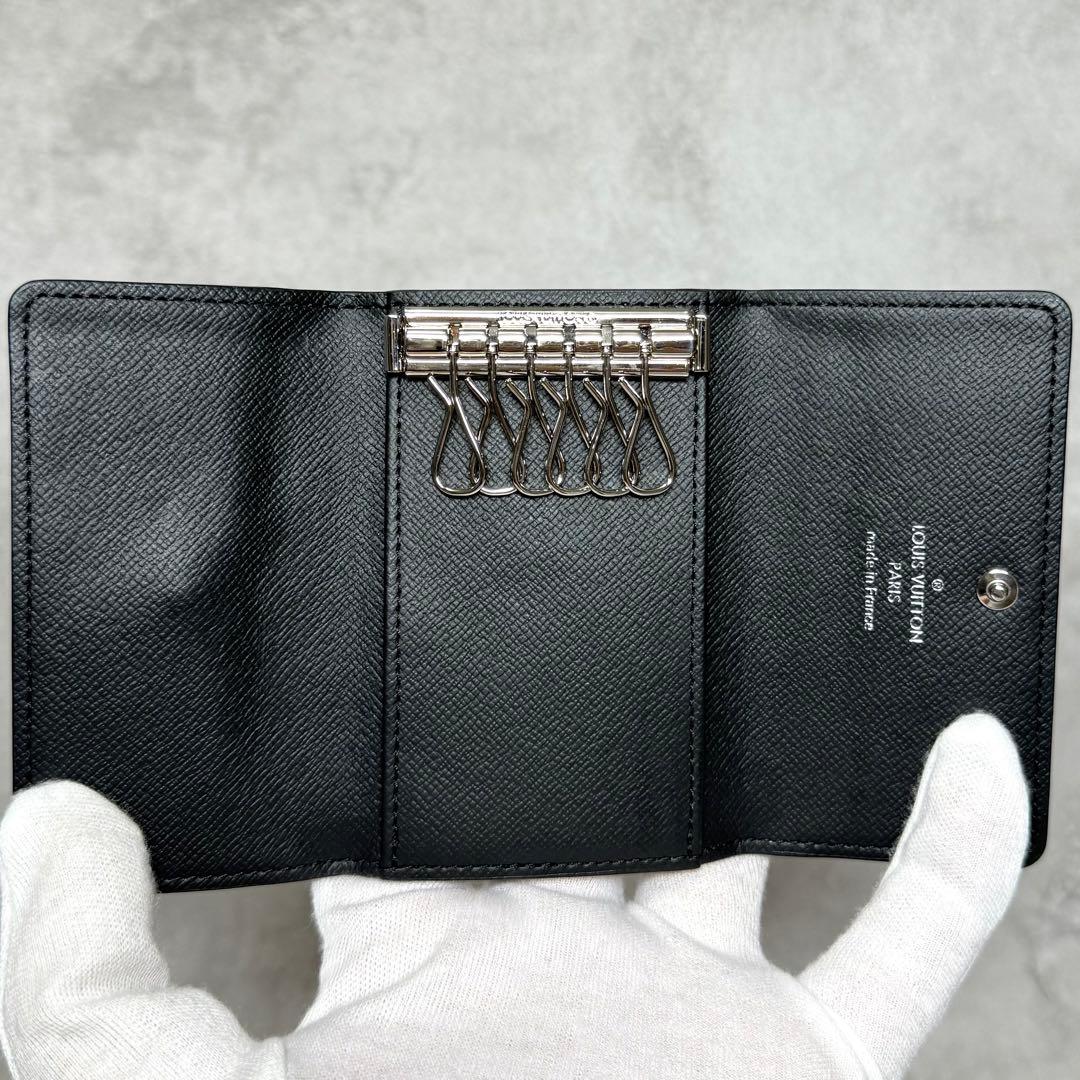 極美品 新作 ルイヴィトン モノグラムエクリプス ミュルティクレ6 キーケース