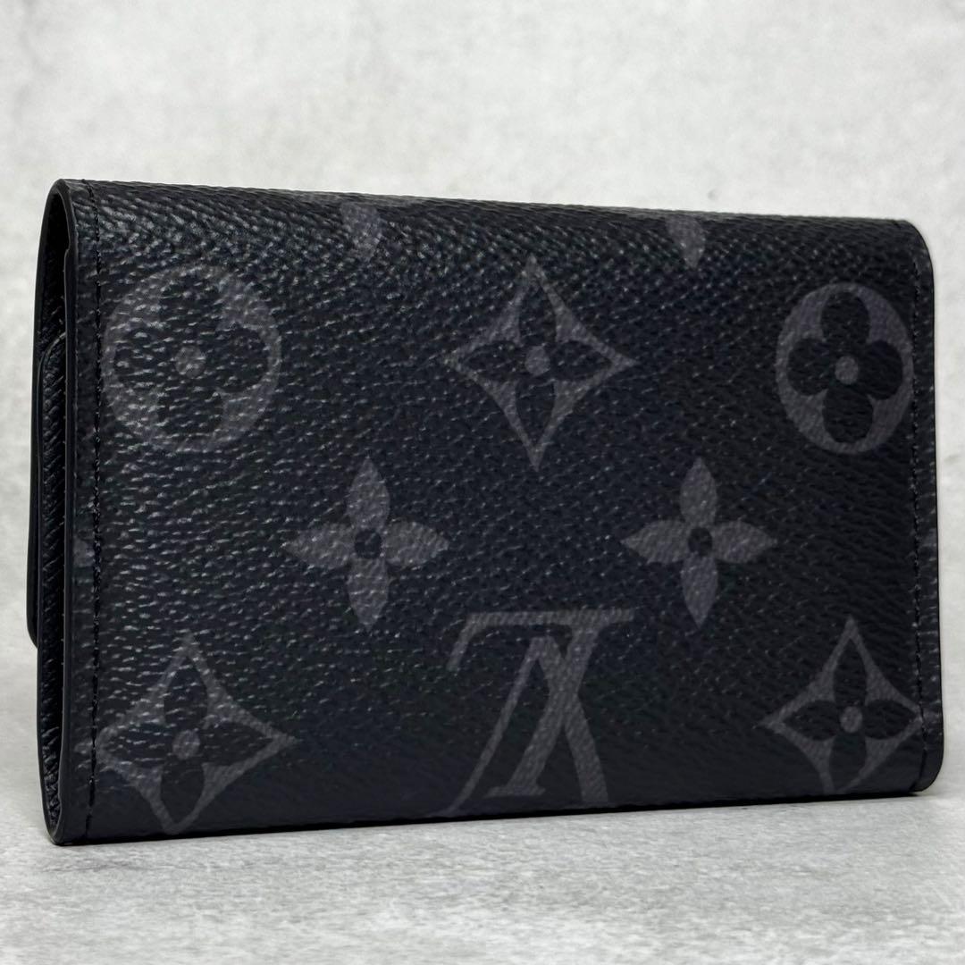 極美品 新作 ルイヴィトン モノグラムエクリプス ミュルティクレ6 キーケース