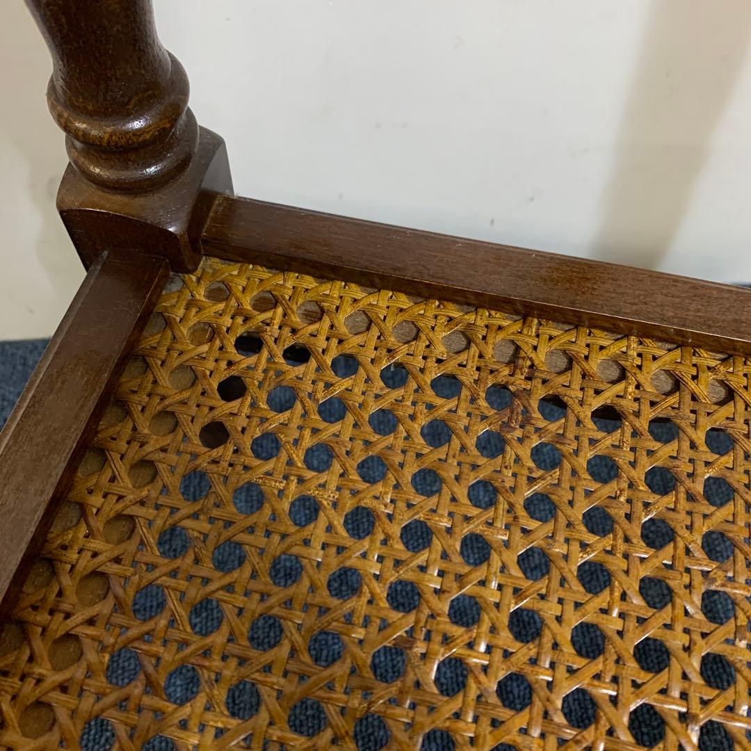 【希少】 カリモク家具 コロニアル 花台 電話台 アンティーク調 クラシカル家具