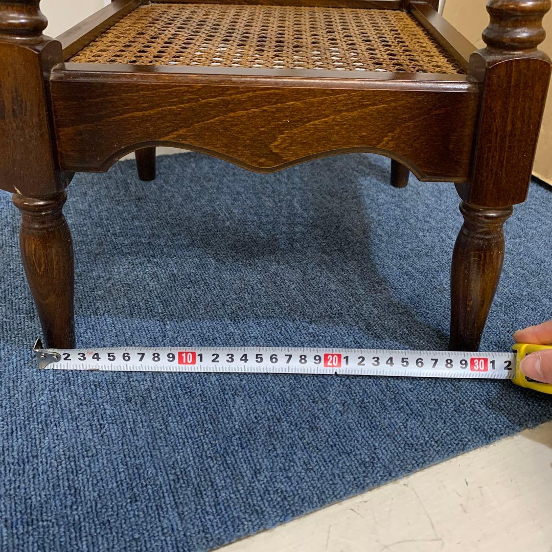 【希少】 カリモク家具 コロニアル 花台 電話台 アンティーク調 クラシカル家具