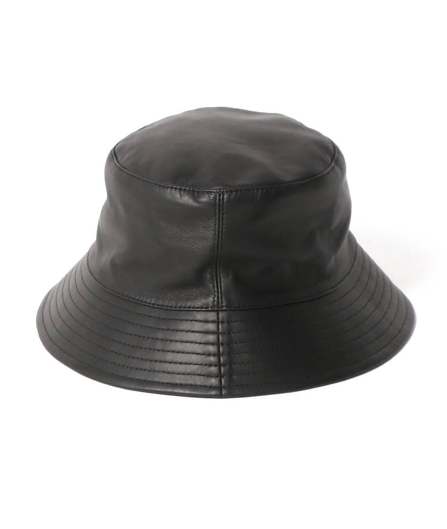 イヴサロモン　レザーバケットハット