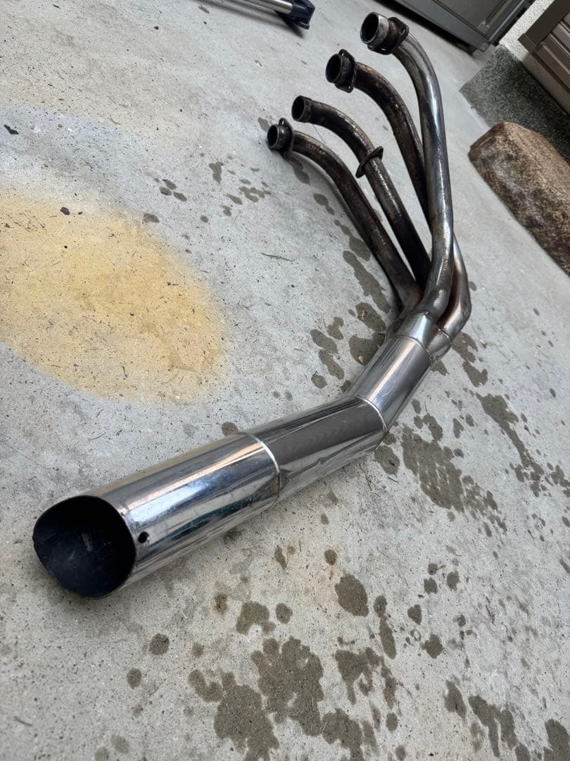 スズキ　gsx400インパルス マフラー　ショート管