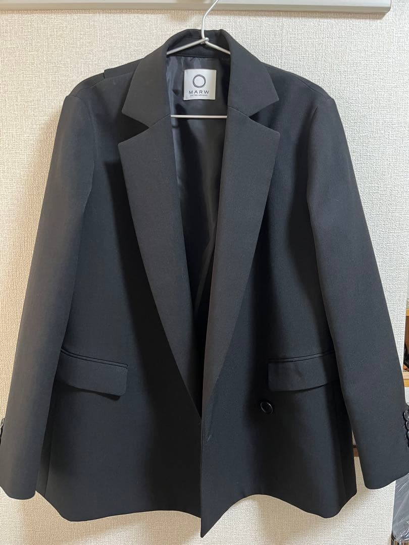 【極美品】アシンメトリージャケット ブラック xs