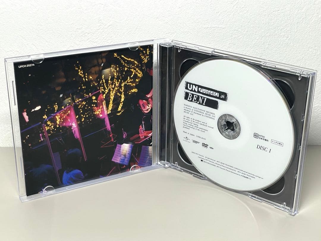 廃盤 BENI MTV Unplugged DVD CD 正規品