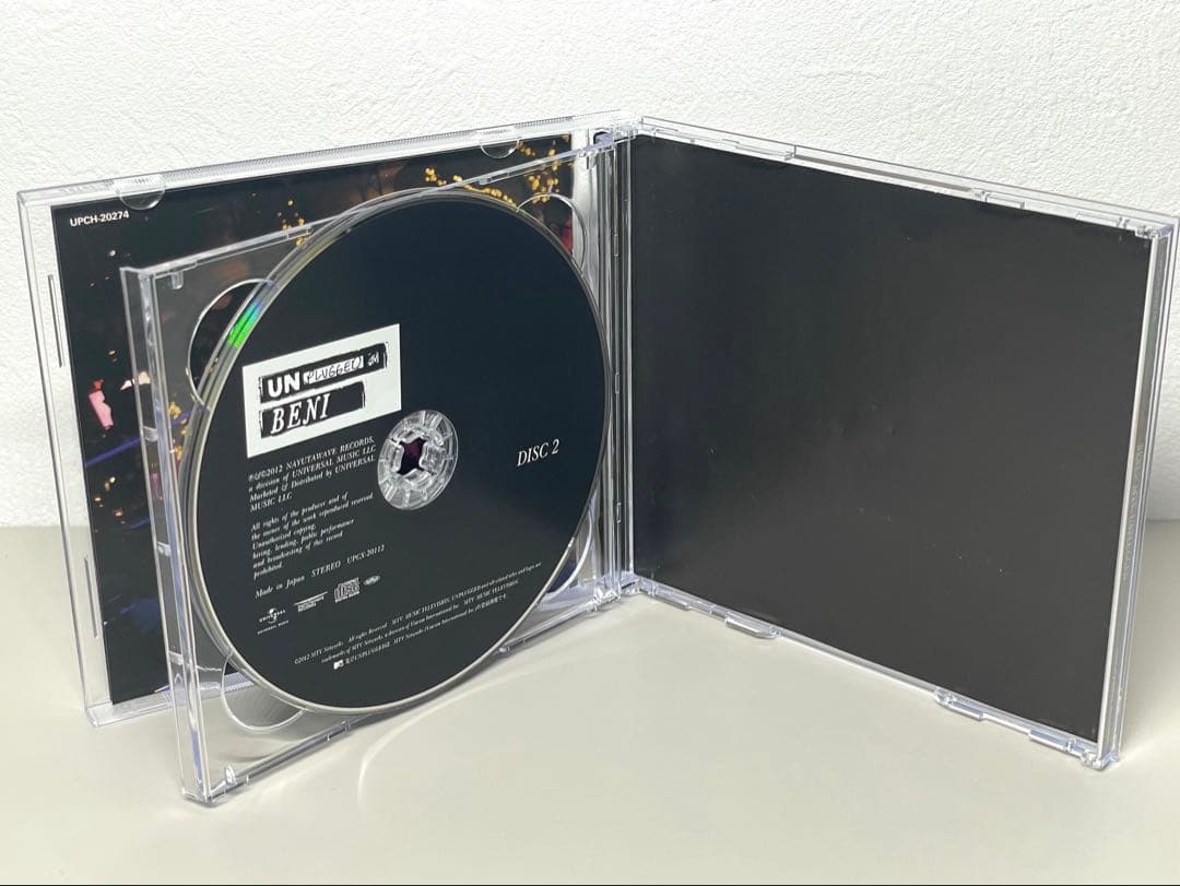 廃盤 BENI MTV Unplugged DVD CD 正規品