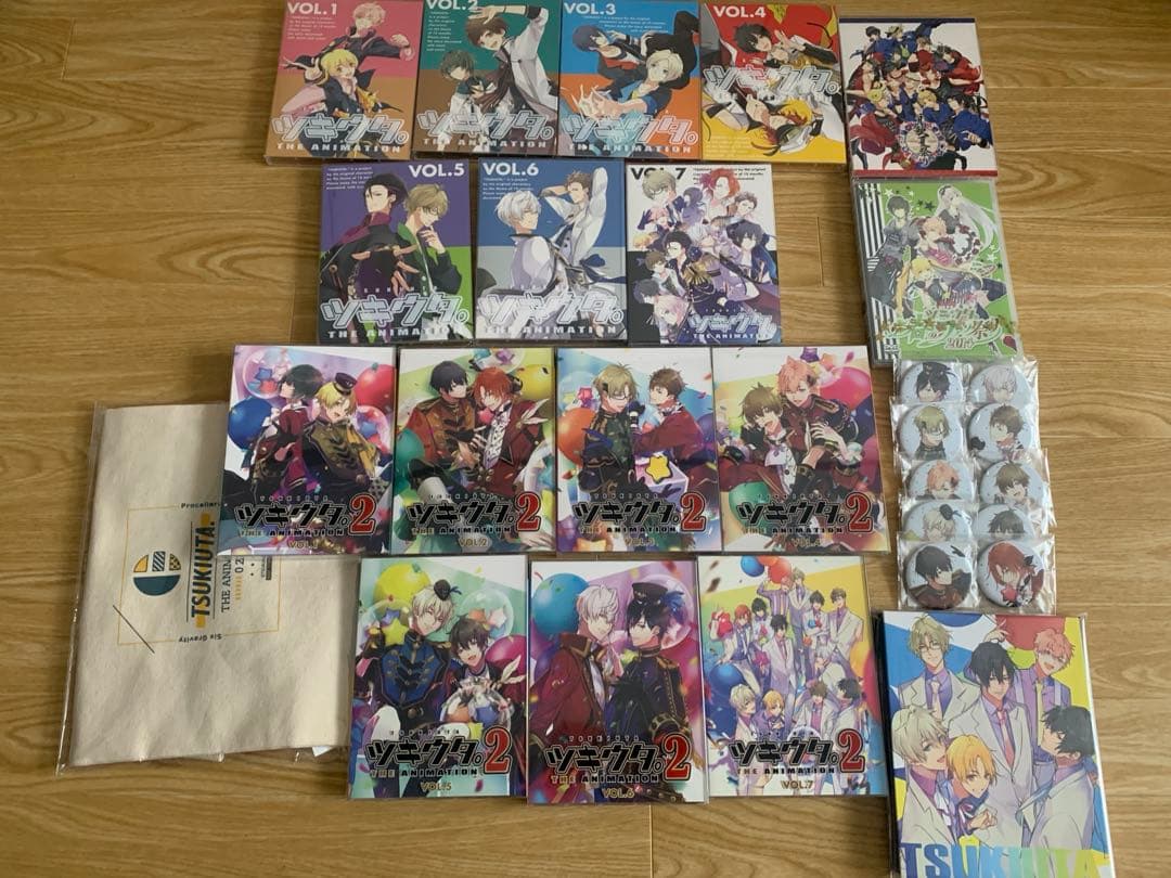 【最終値下げ】ツキウタ。関連DVD・Blu-rayまとめ売り