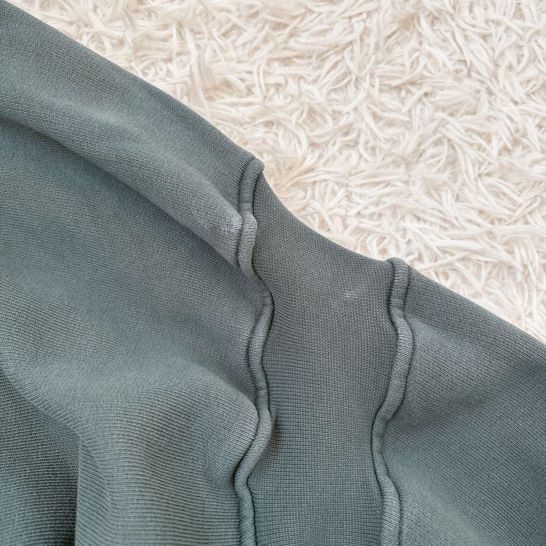 アレキサンダーワン　ダークグリーン クロップドパーカー　コクーン　Mサイズ