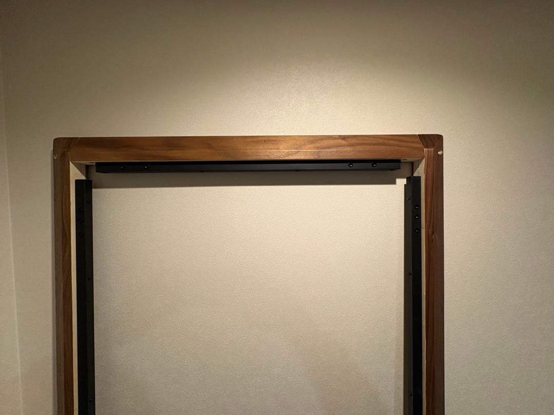 無印良品木製ベッドフレーム ウォールナット シングル