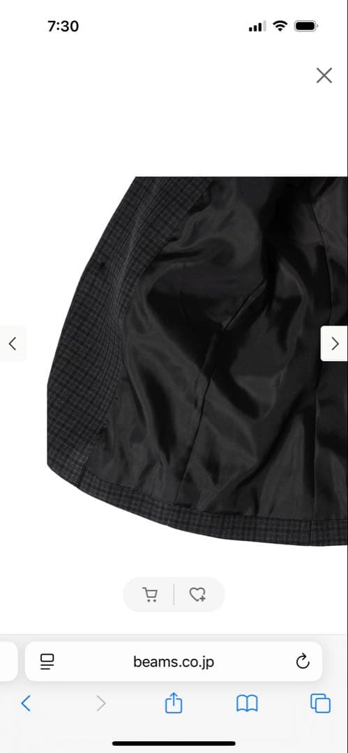 BEAMS miniセレモニー スーツセット 120 シューズセット