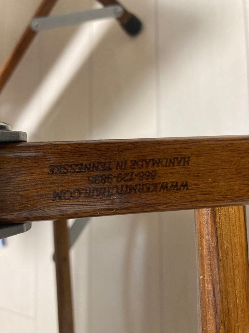 本物　カーミットチェア ウォールナット　レザーシート　C&C.P.H