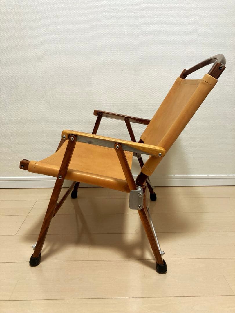 本物　カーミットチェア ウォールナット　レザーシート　C&C.P.H