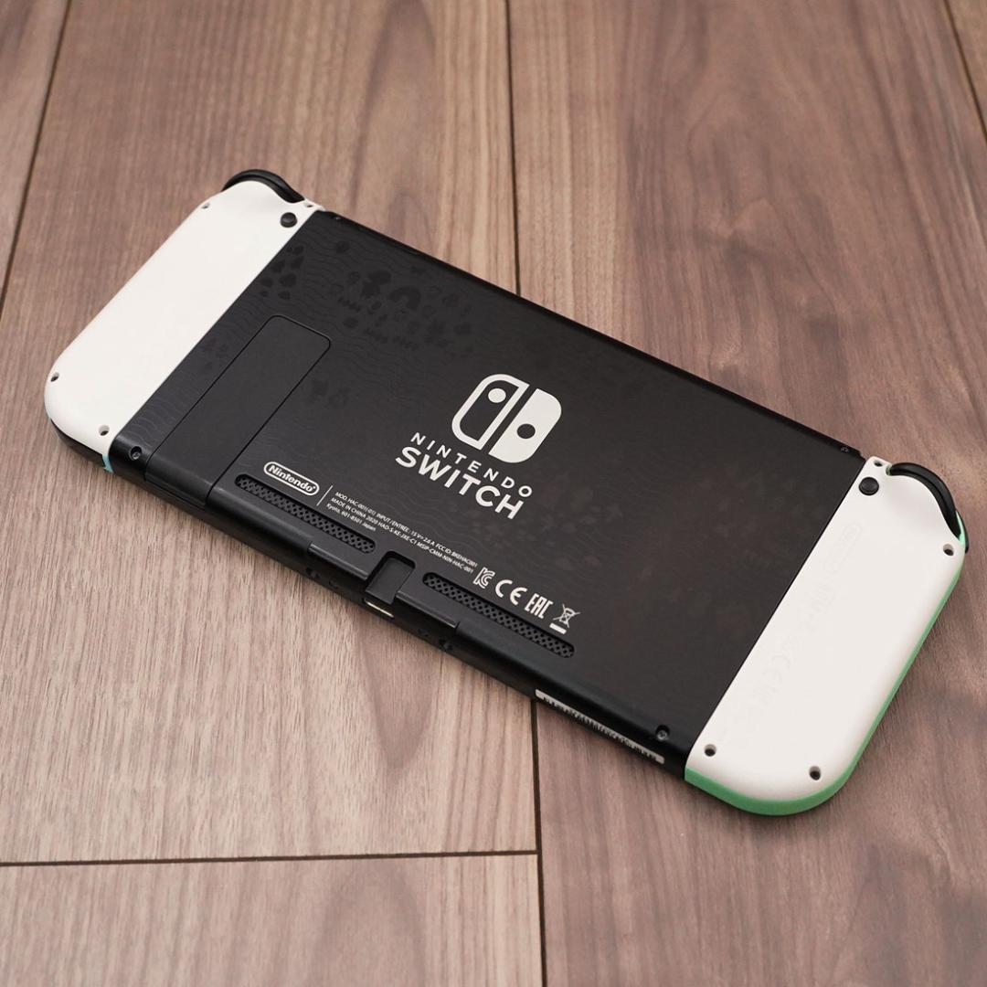 ニンテンドースイッチ あつまれどうぶつの森セット ジョイコン2個 ドッグ1式付き