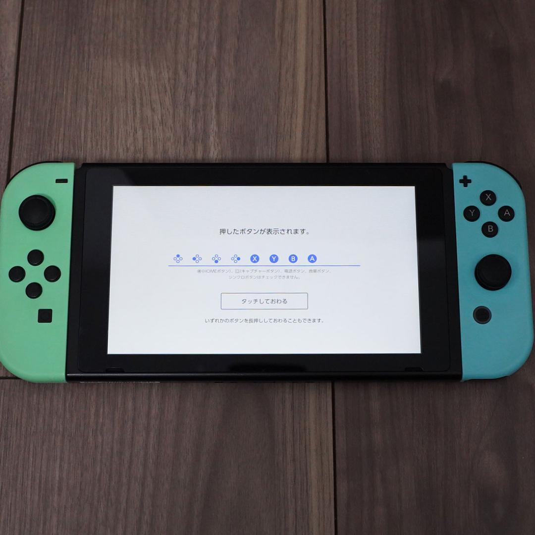 ニンテンドースイッチ あつまれどうぶつの森セット ジョイコン2個 ドッグ1式付き