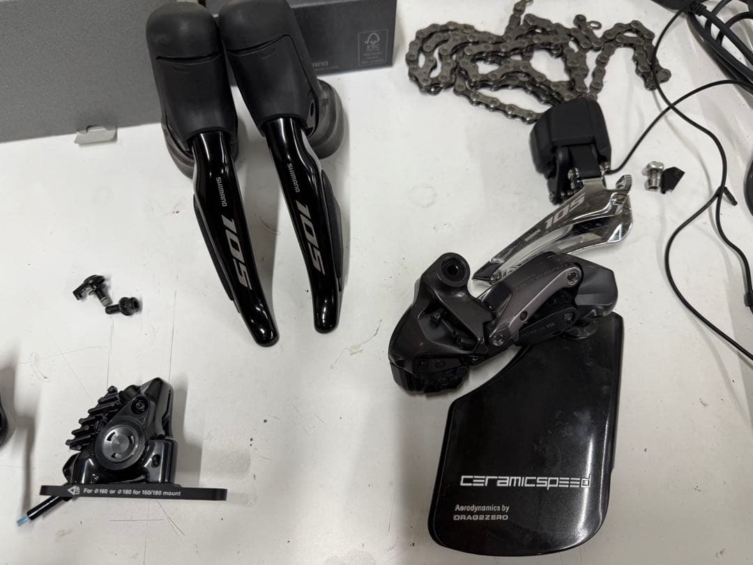 現行12速Di2 105+ultegra+dura ace MIX コンポセット