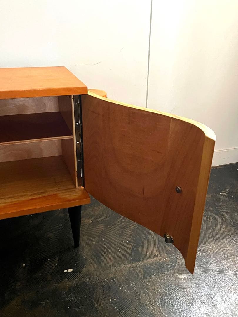 スモールキャビネット チェスト 北欧 ベルギー ヴィンテージ 50s ②