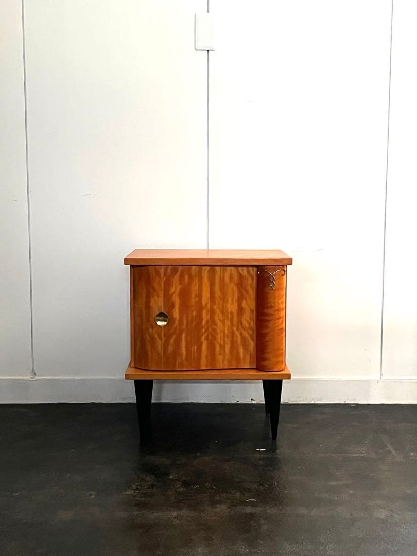 スモールキャビネット チェスト 北欧 ベルギー ヴィンテージ 50s ②