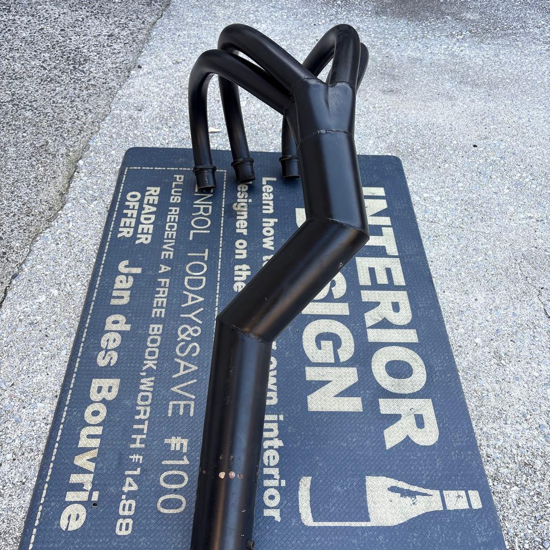 cb400fマフラー 70パイ