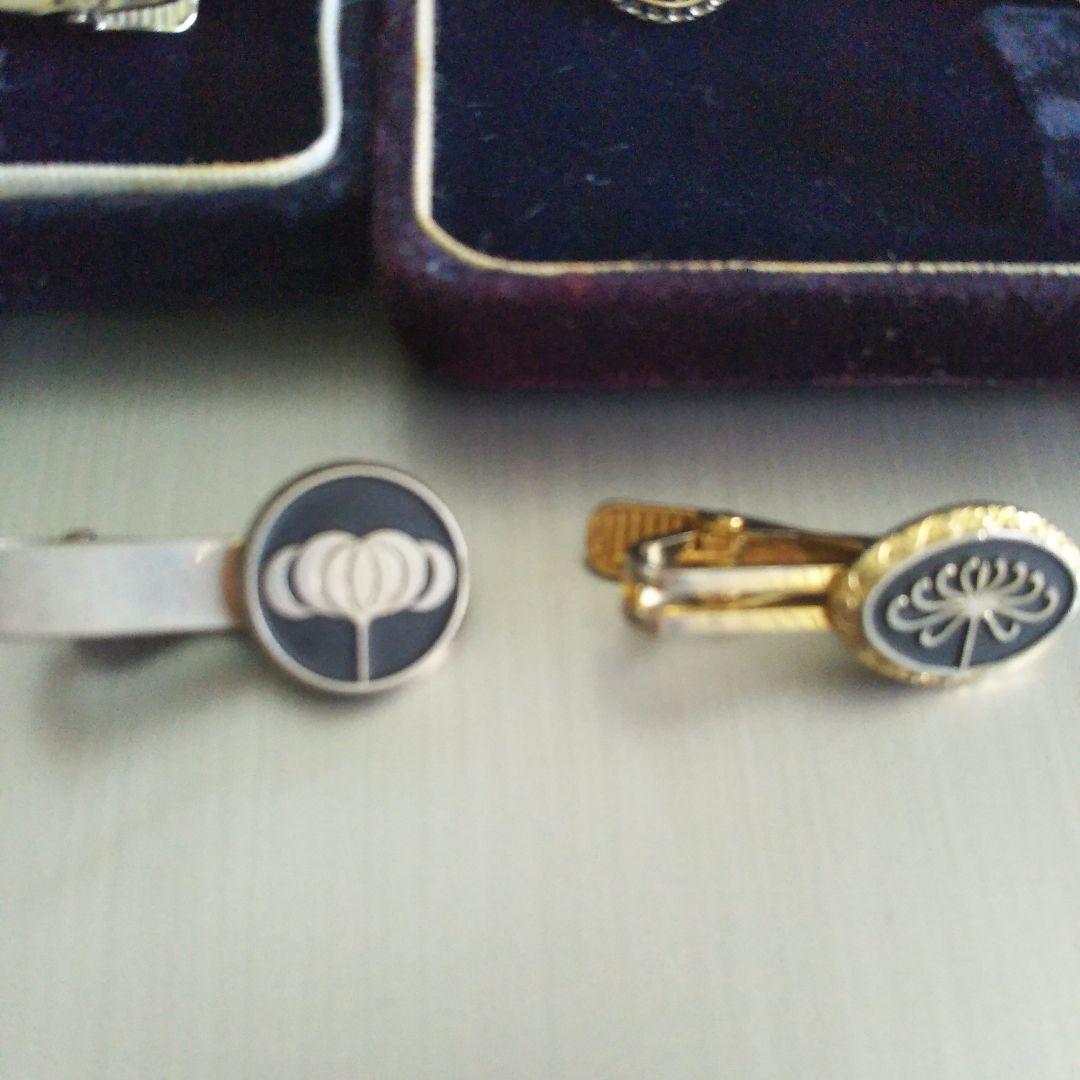 明治神宮　記念品　ネクタイピン　カフスボタン　まとめ売り