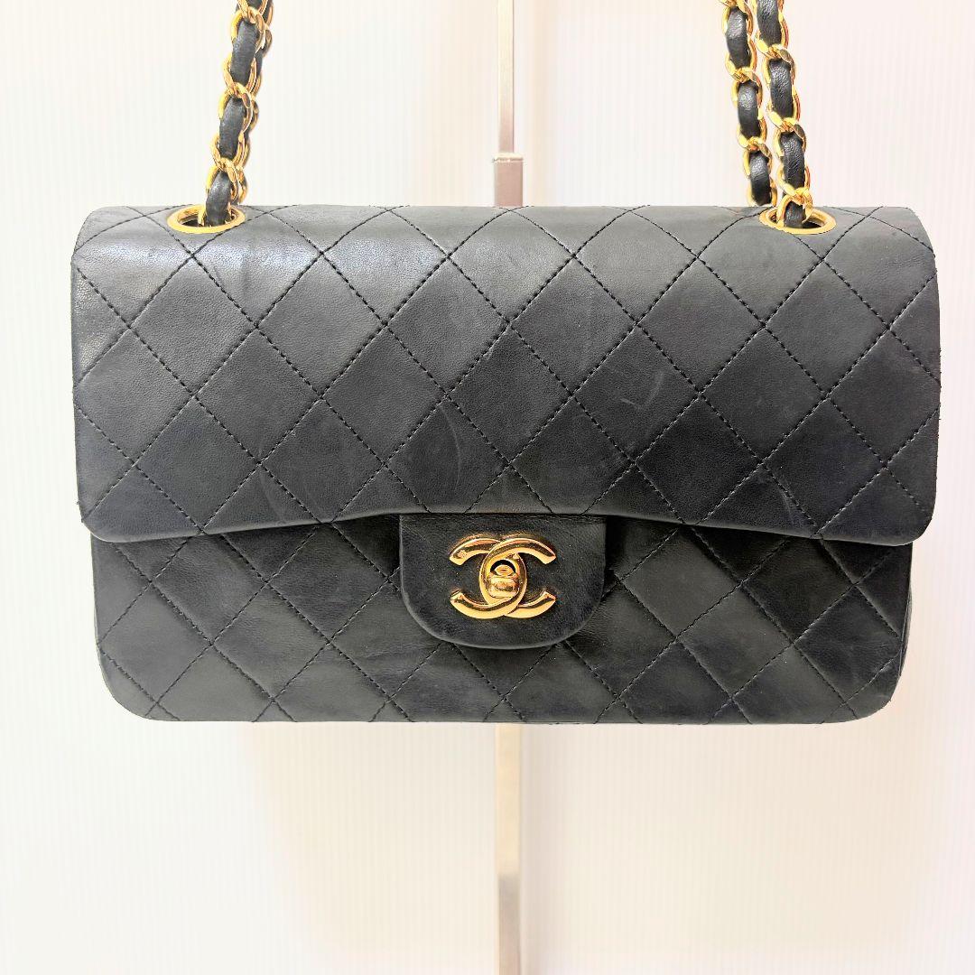 【極美品】CHANEL シャネル マトラッセ23　チェーンショルダー 1番台