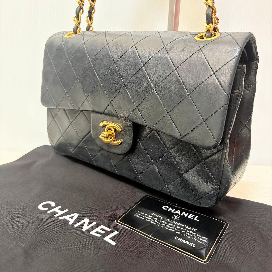 【極美品】CHANEL シャネル マトラッセ23　チェーンショルダー 1番台
