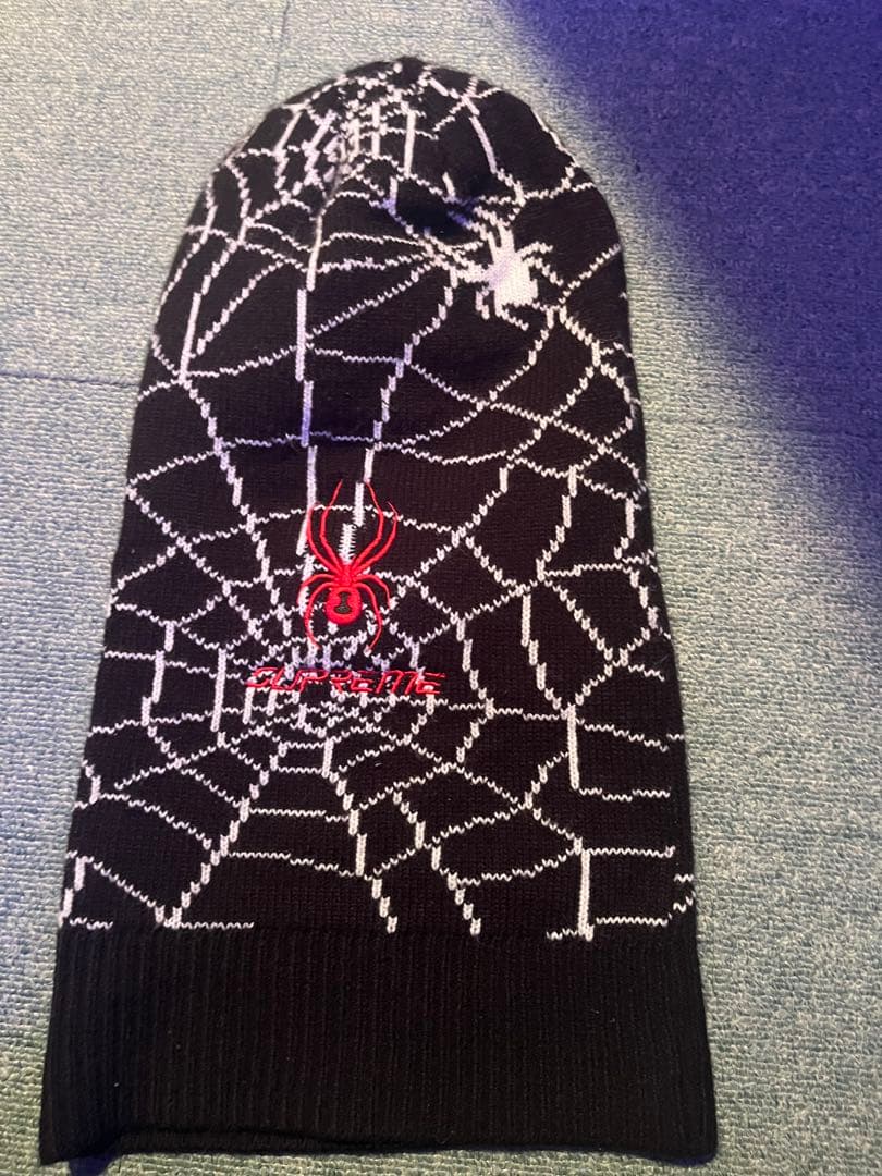 supreme バラクラバ　スパイダーコラボ