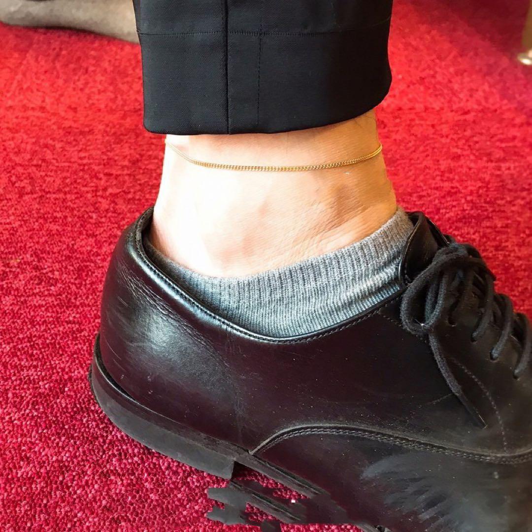 k18 喜平1mm アンクレット