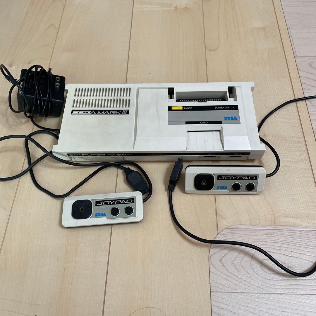 セガ マークⅢ 本体 コントローラー2個