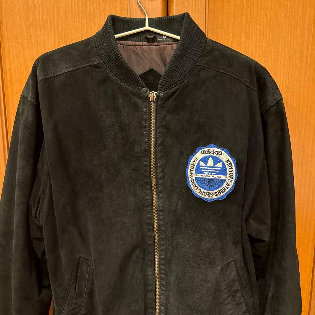 1980年代 アディダス スエードジャケットサッカー オリンピック サイズ M