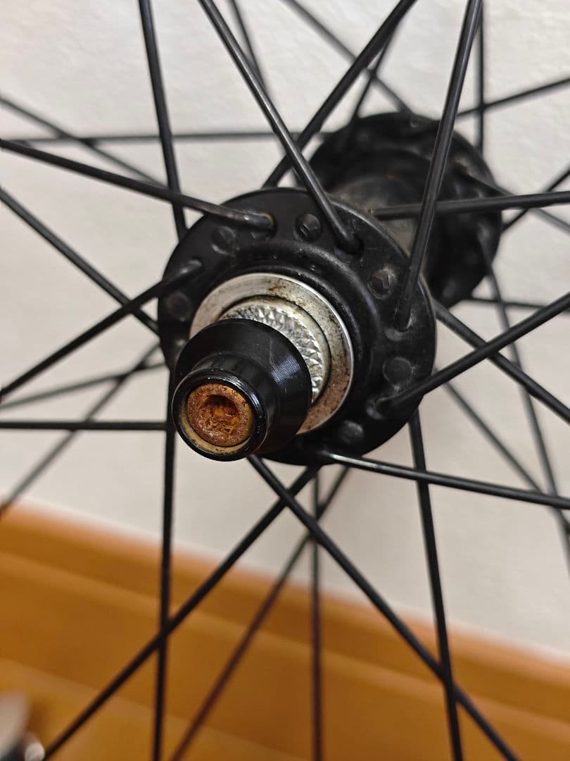 white industries ハブ　700cホイール前後セット