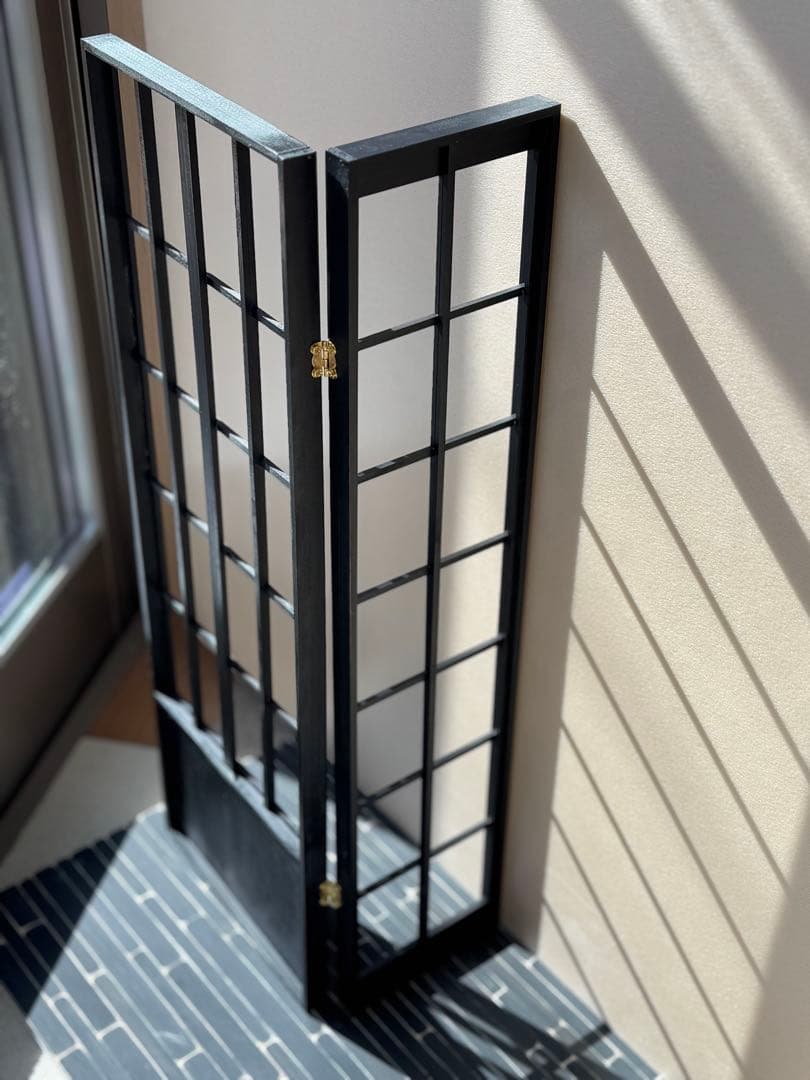 長身ドール用　ミニチュアパーテーション　ドールハウス　背景ボード