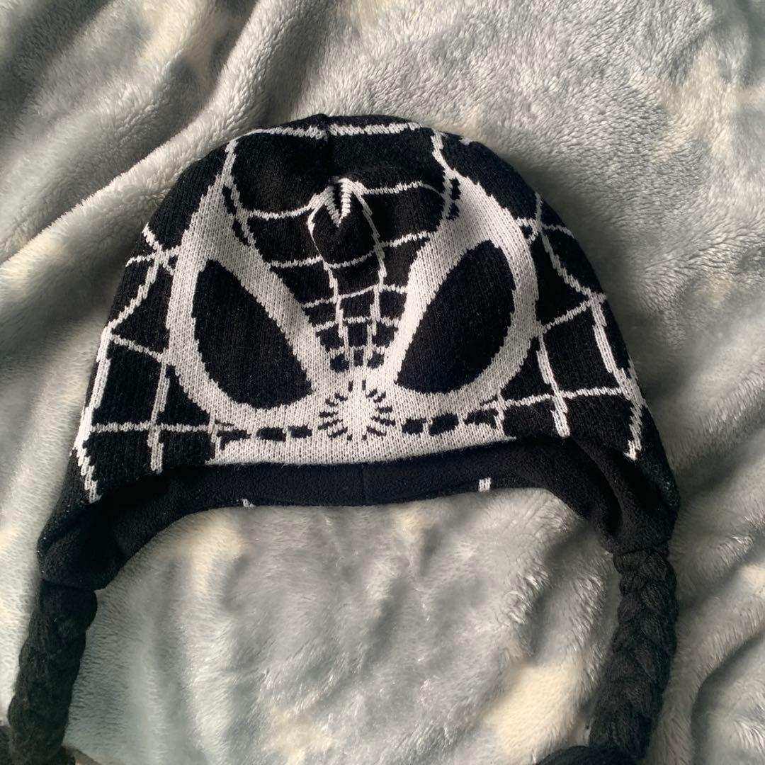 fuckthisindustry fti スパイダーマン ビーニー 黒