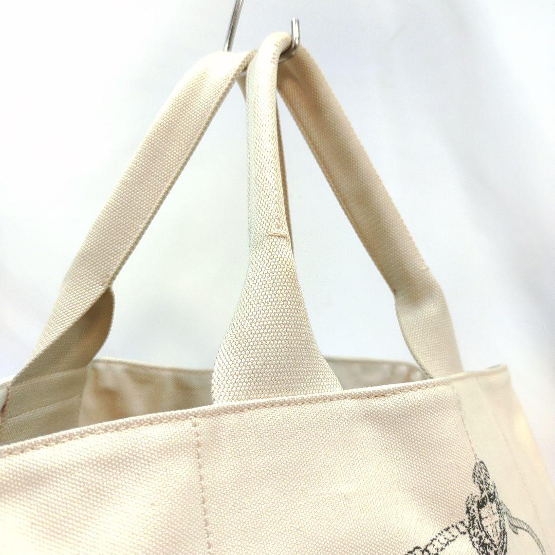 【希少・美品】プラダ カナパL トートバッグ キャンバス A4可 白