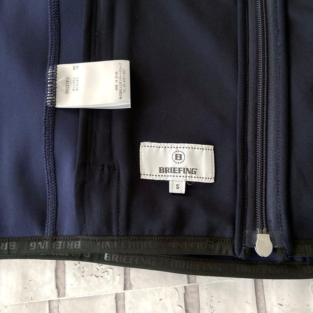 新品未使用　BRIEFING 3Dロゴレディースベスト/ネイビー