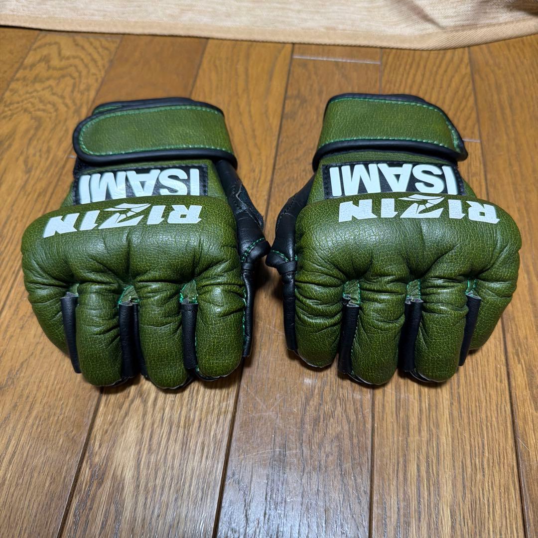 RIZIN ISAMI オープンフィンガーグローブ　奏。