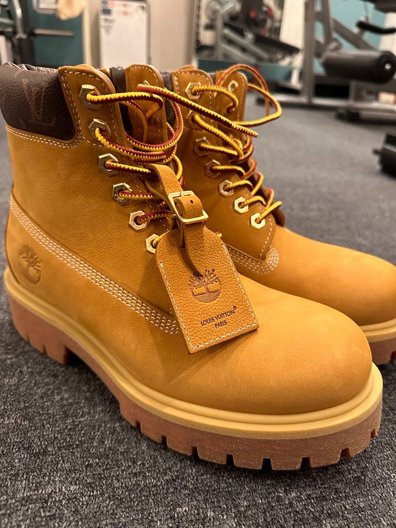 ルイヴィトン×ティンバーランド　アンクルブーツ