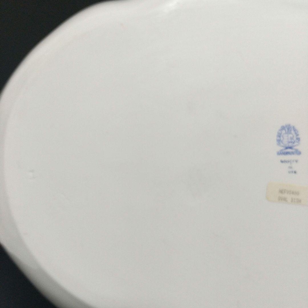 ヘレンド インドの華 大型40cm オーバル ディッシュ パーティ トレイ