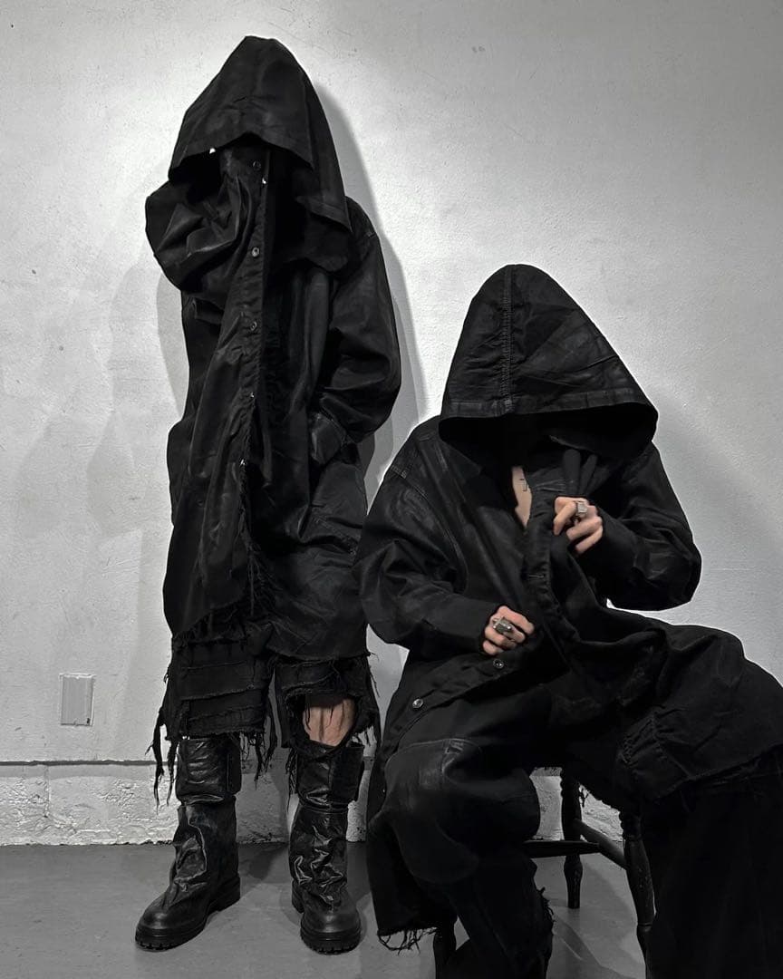 ジャケット・アウター NO MASS PROD CRYPTKEEPER DENIM COAT