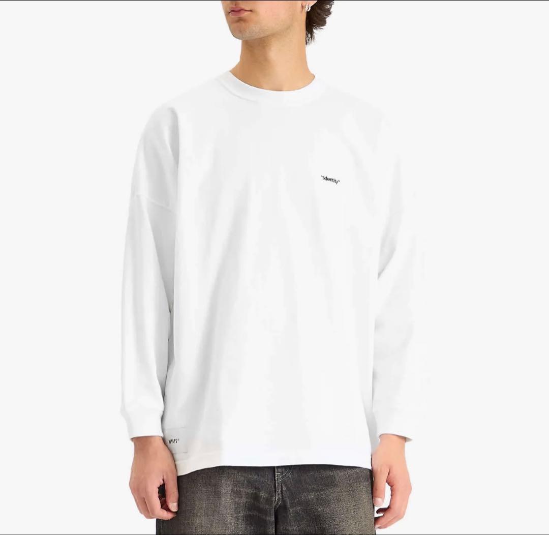 WTAPS identity ロンT 白 Mサイズ　新品