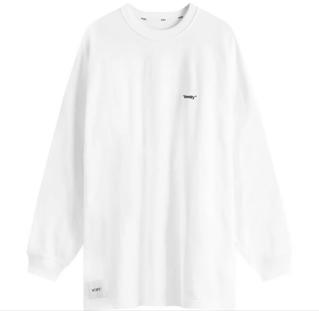 WTAPS identity ロンT 白 Mサイズ　新品