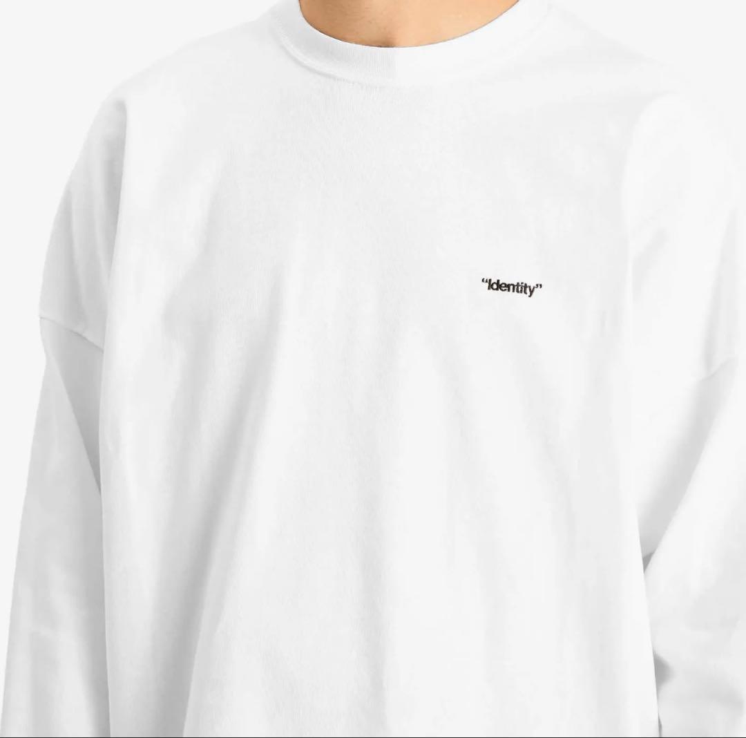 WTAPS identity ロンT 白 Mサイズ　新品