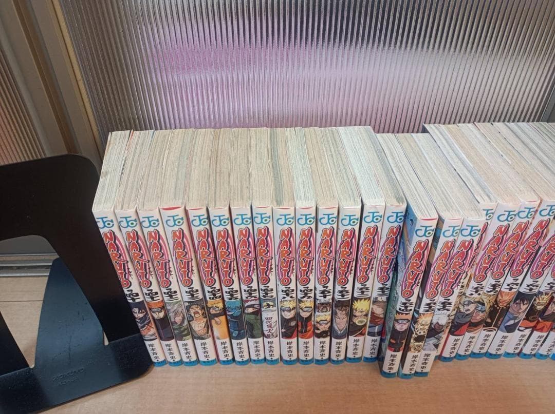 美品 初版 即納 NARUTO ナルト 全巻 全巻セット 関連本付き