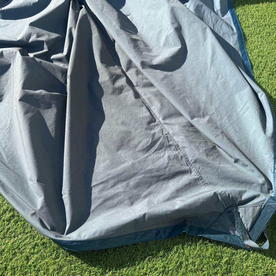 廃盤　テンマクデザイン×エカル コネクトヘキサタープ スモーキーブルー