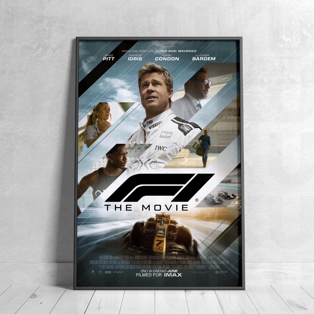 【映画館用両面ポスター】F1/エフワン　ブラピ