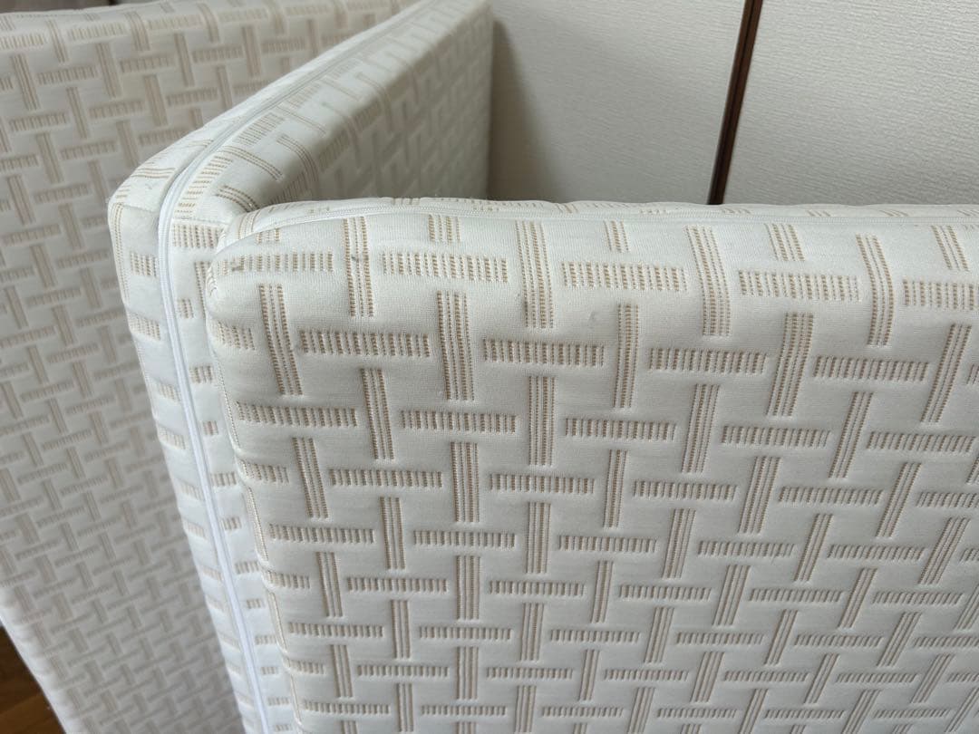 西川アフィット　ノンスプリングマットレス ダブル ホワイト