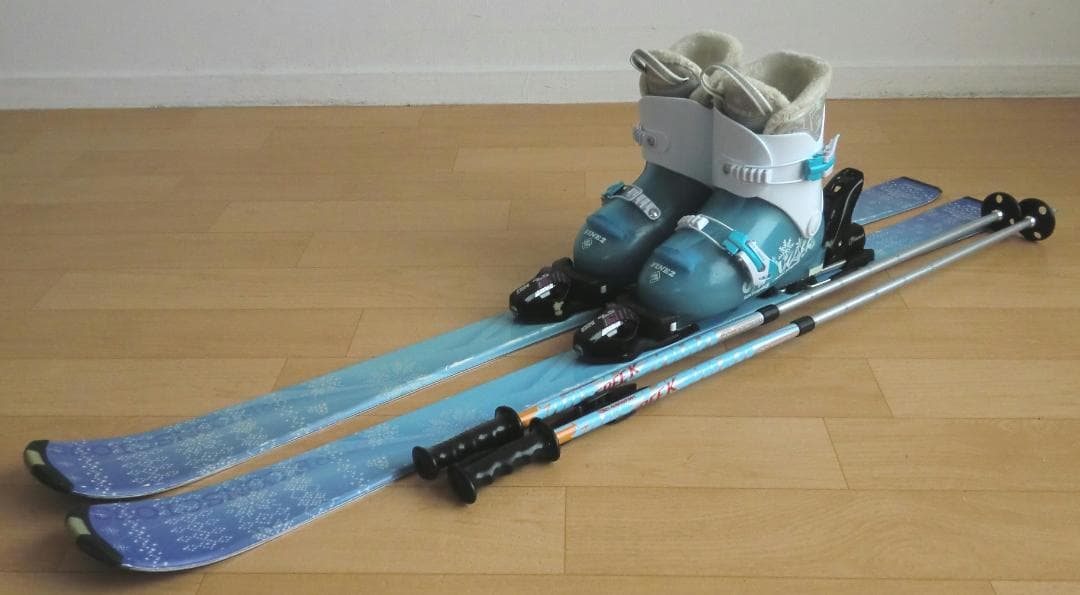 ■■送料無料■PURE CONSCIOUS■子供用スキーセット■120/22■■