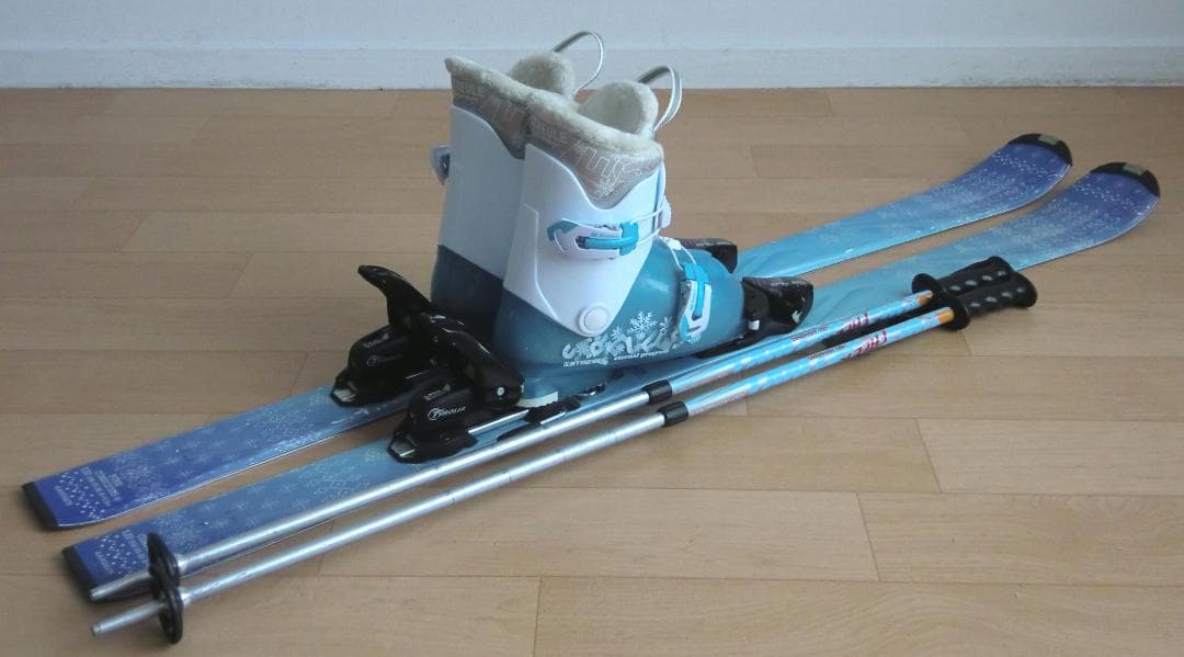 ■■送料無料■PURE CONSCIOUS■子供用スキーセット■120/22■■