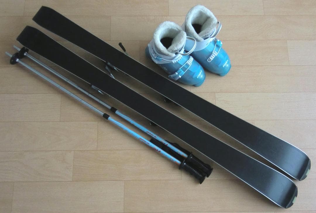 ■■送料無料■PURE CONSCIOUS■子供用スキーセット■120/22■■