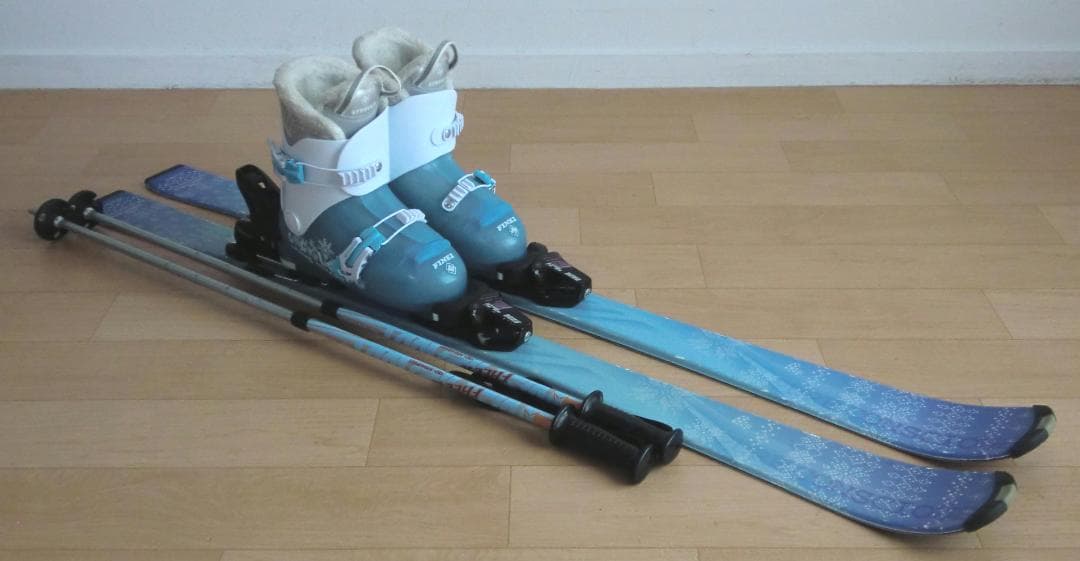 ■■送料無料■PURE CONSCIOUS■子供用スキーセット■120/22■■