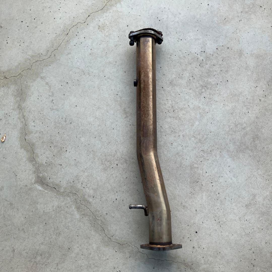 ランエボ10 GReddy触媒ストレートパイプ