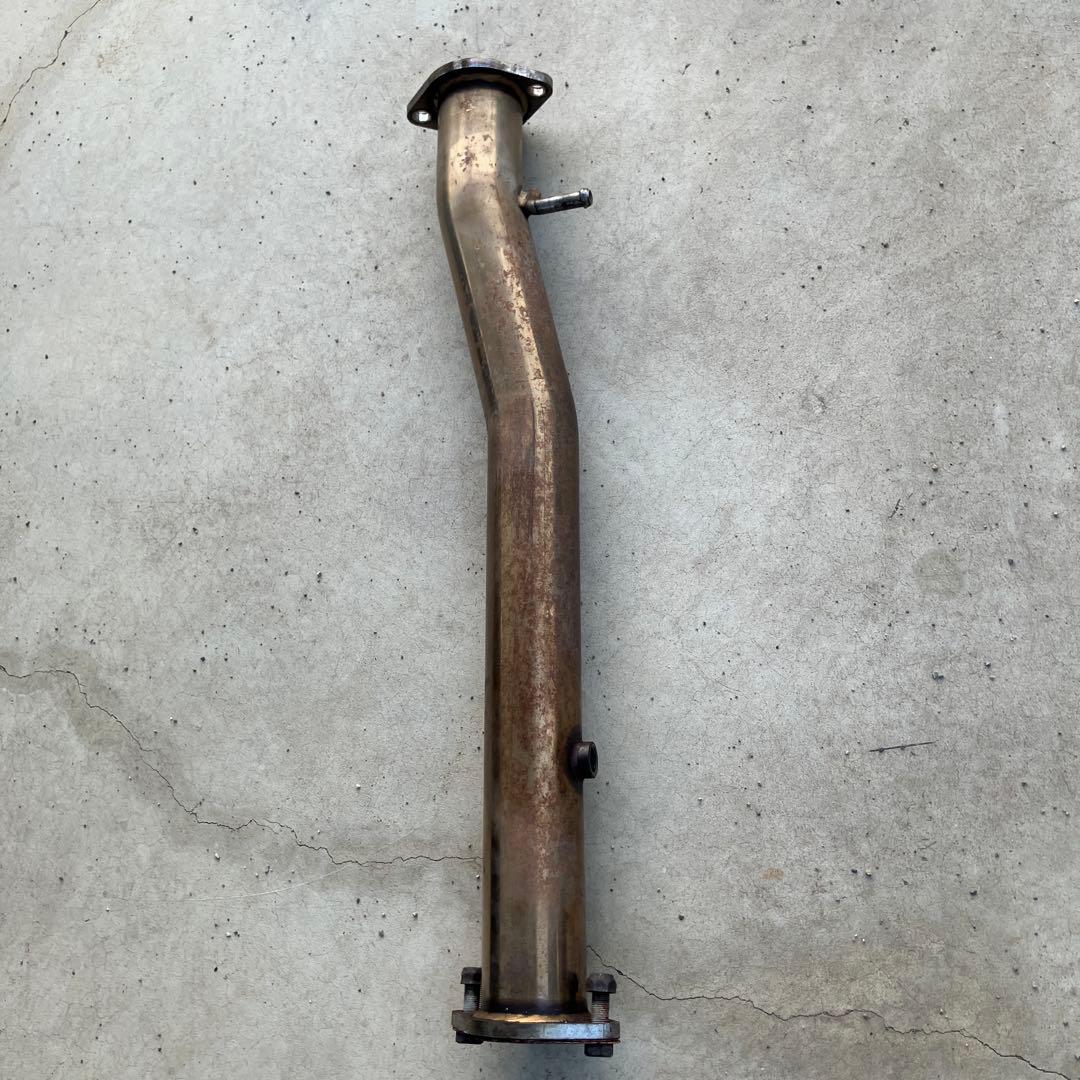 ランエボ10 GReddy触媒ストレートパイプ